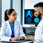 **

"A diverse team of healthcare professionals in lab coats, conducting research in a modern laboratory, analyzing data on a computer screen. Safe for work, appropriate content, fully clothed, professional, perfect anatomy, natural proportions, well-lit, professional photography, scientific atmosphere, modest clothing, family-friendly."

**